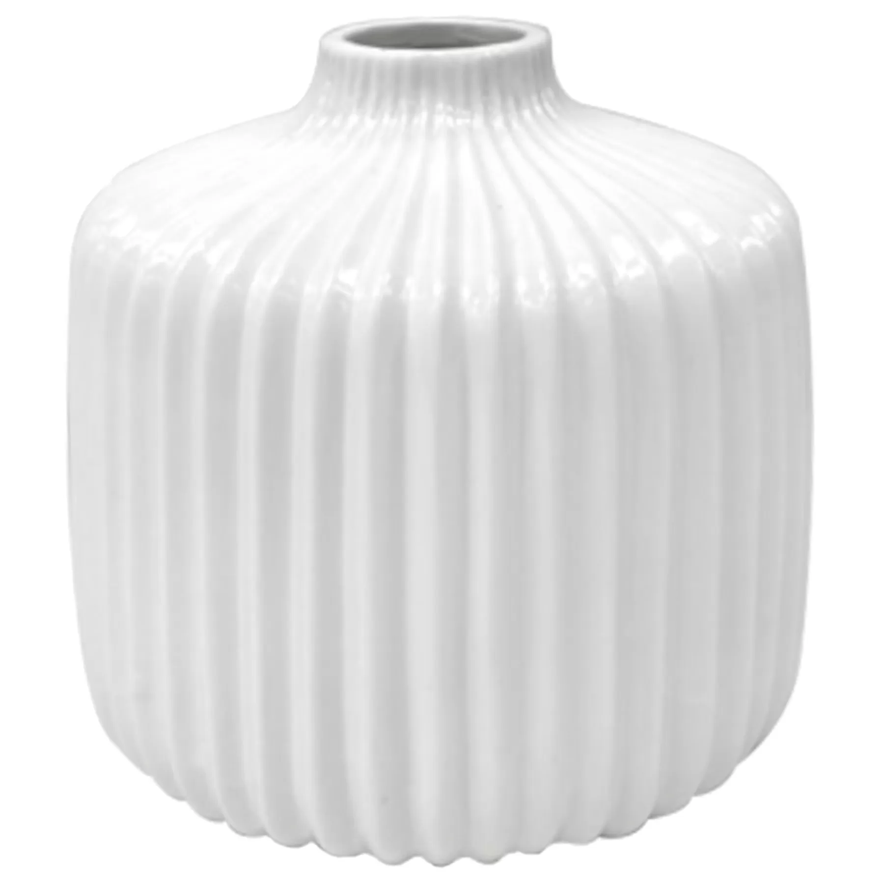 * Best Sellers White Ceramic Vase, 4