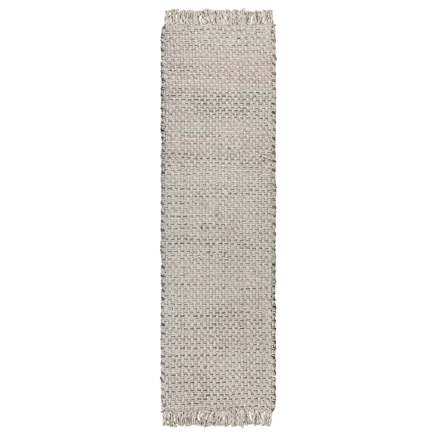 * Clearance Sale (B724) Ty Pennington Topher Neutral Flatweave Runner, 2 7