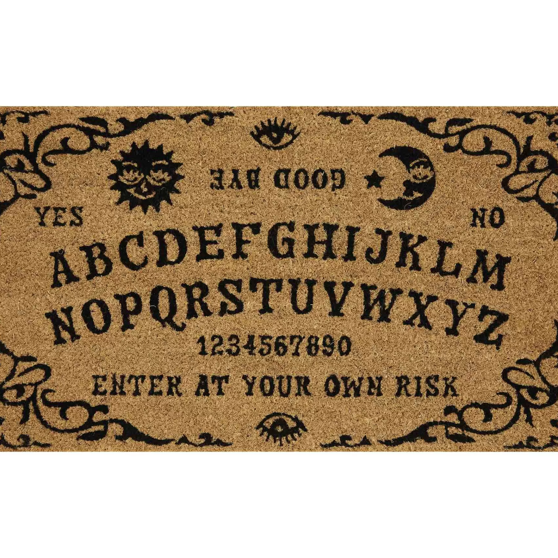 * Clearance Sale Ouija Board Halloween Coir Mat, 18 30