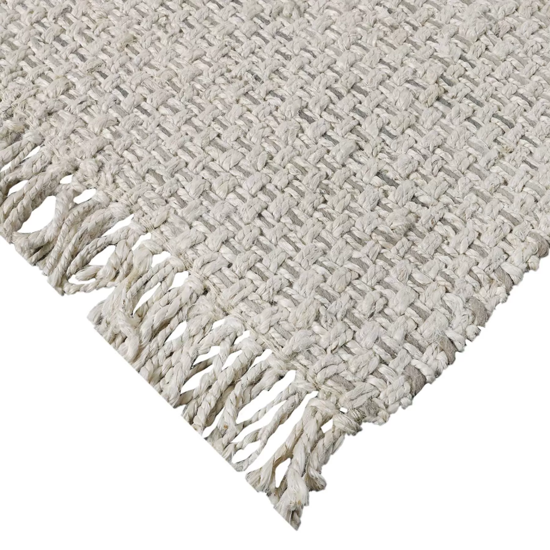* Closeout Sale (B724) Ty Pennington Topher Neutral Flatweave Accent Rug, 3 5