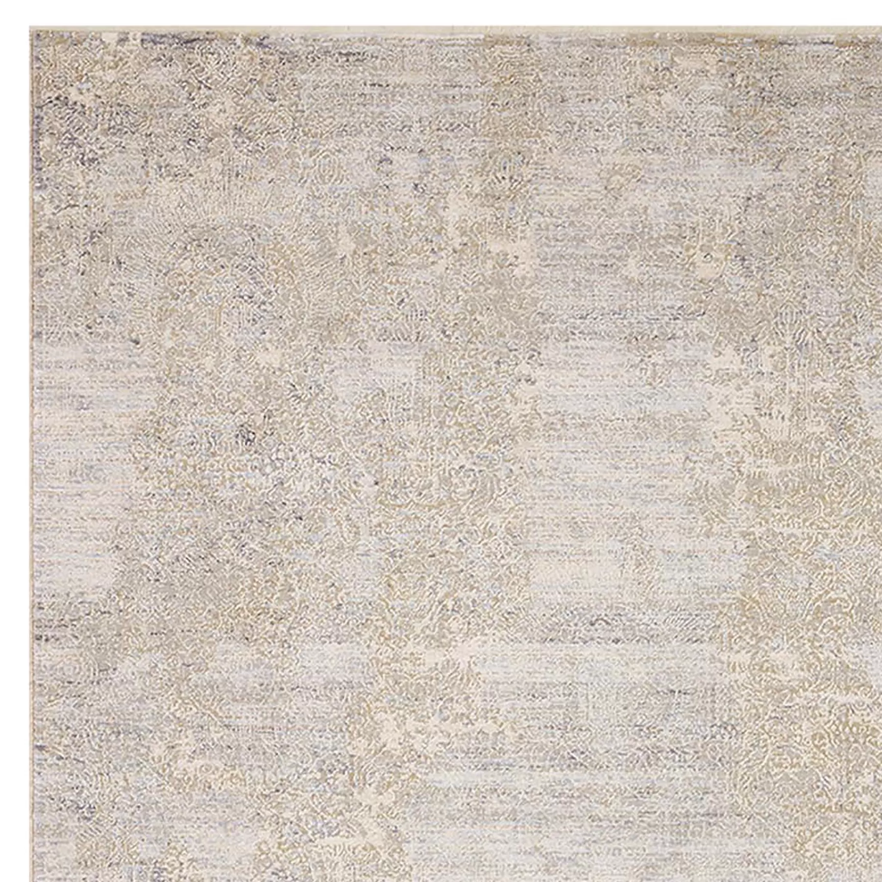 * Exquisite Gifts (B764) Kari Taupe & Rust Area Rug, 5 7