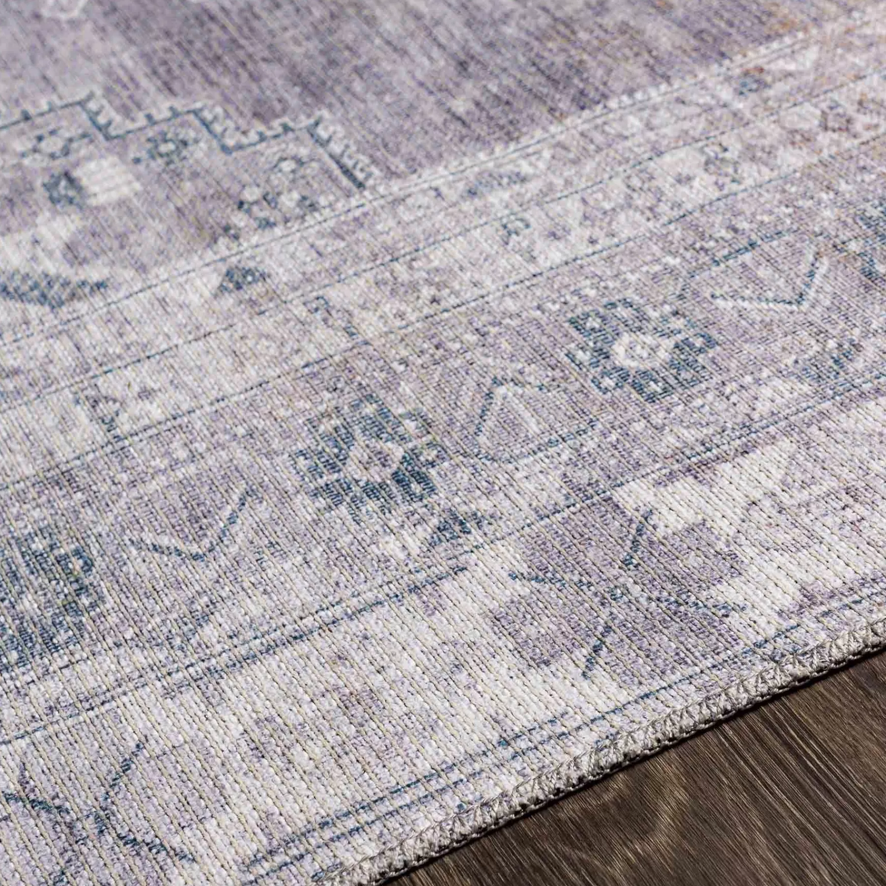 * Exquisite Gifts (B786) Honeybloom Multi-Colored Medallion Washable Area Rug, 5 7