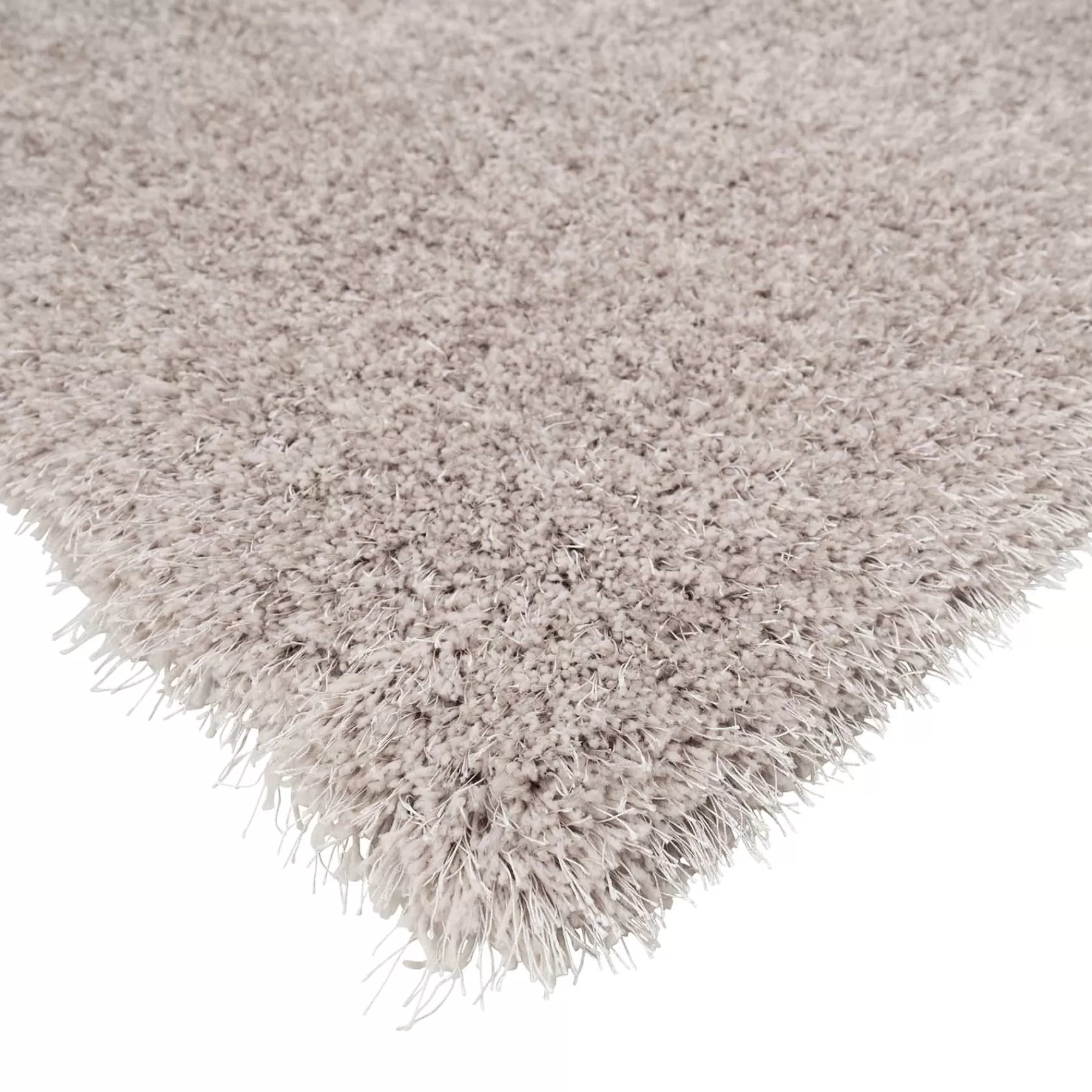 * Flash Sale (C100) Mixed Silver Shag Accent Rug, 2 4