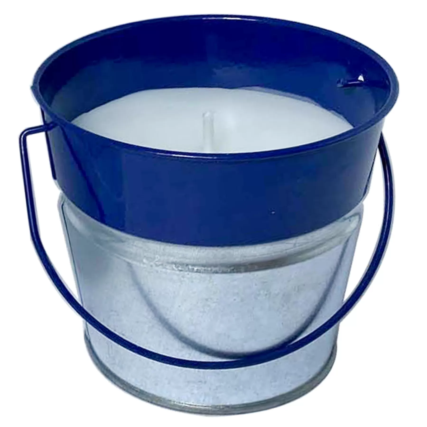* Low Price 3-Pack Red, White & Blue Galvanized Bucket Citronella Candles, 7Oz