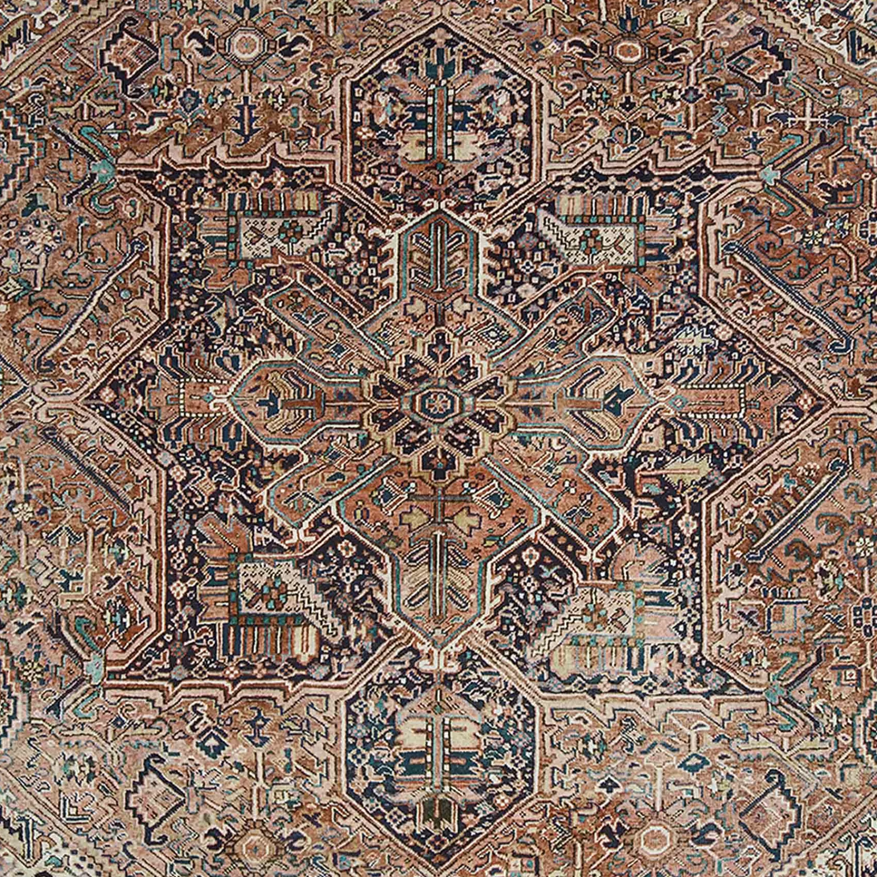 * Low Price (D574) Freya Red Medallion Washable Area Rug, 5 7