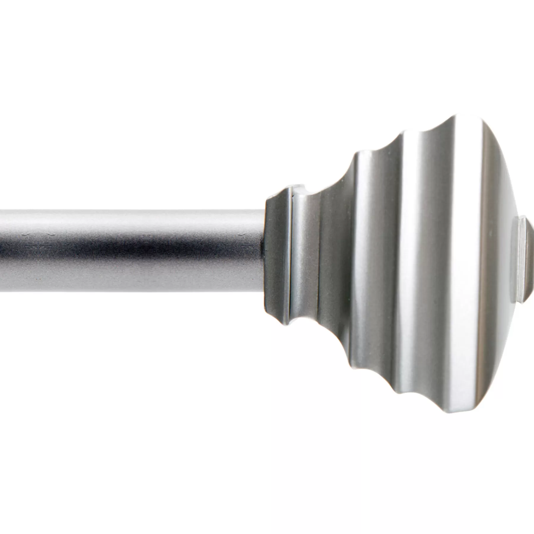 * Outlet Sale 42-120 Fast Fit Jayden Brushed Nickel Window Decorative Rod 3/4