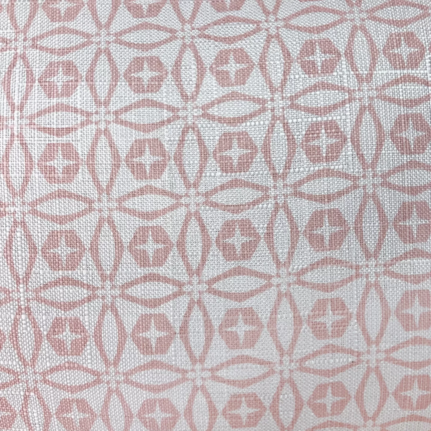 * Premium Tracey Boyd Akira Pink Geometric Circles Throw Pillow, 14 20